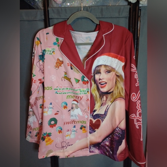 Merry Swiftmas, Taylor Swift pajamas - Picture 6 of 6